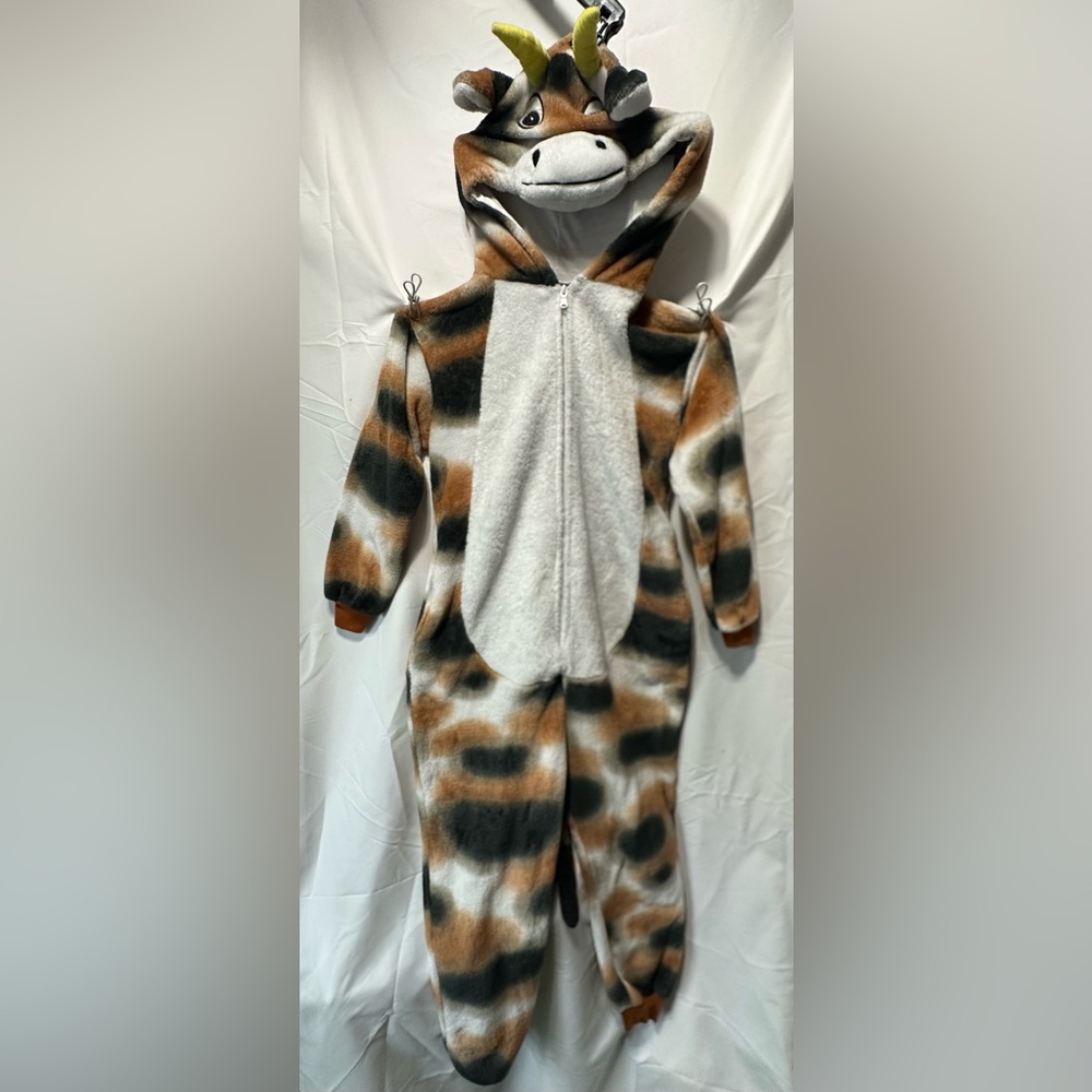 Cow Onesie Kids Animal Costume, Pajamas, Cosplay, Halloween Costume